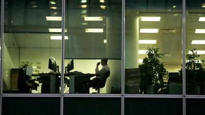 Fewer firms than expected said they made redundancies in 2020. According to Cooper Fitch’s UAE Salary Guide for 2021, 67 per cent of companies said they had made no redundancies in 2020, while 30 per cent said they had let staff go. Getty Images