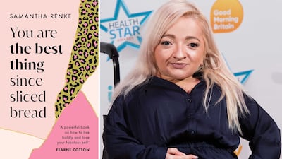 Samantha Renke's book touches on the urge to conform to mainstream society and the impact of such pressure on mental health. Photo: Penguin UK; Getty Images