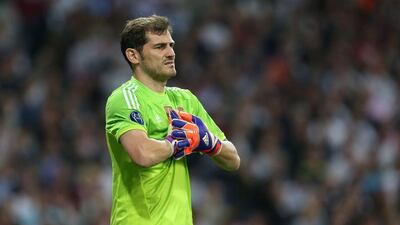 Real Madrid captain Iker Casillas is the subject of interest from Portuguese club Porto. Philip Oldham / Sportimage