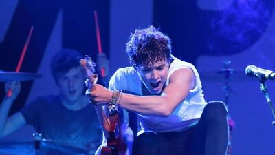 Brad Simpson of the band The Vamps. Owen Sweeney / Invision / AP