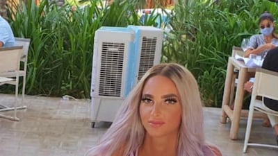 Timna Sophia lost Dh45,000 left by her late father to online fraudsters. Courtesy: Timna Sophia