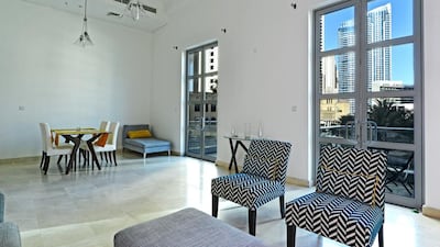 A one bedroom duplex in Attessa, Dubai Marina, Courtesy of Better Homes