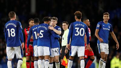 Right-back: Jonjoe Kenny (Everton) – The youngster helped Everton keep a second successive clean sheet to make a fine impression in front of new manager Sam Allardyce. Russell Cheyne / Reuters