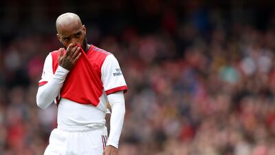 Arsenal's Alexandre Lacazette. AP