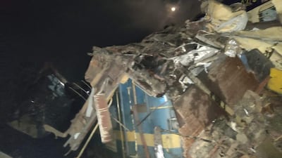 The accident disrupted rail services, with as many as 40 trains cancelled. Photo: X / formerly Twitter