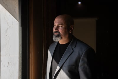 Shadi Murshid, the head of internal security in Sweida. Hasan Belal for The National