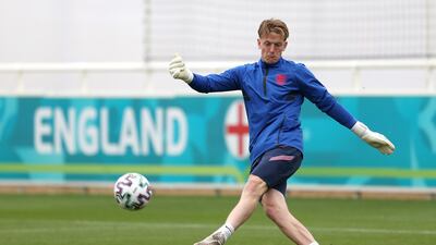 England goalkeeper Jordan Pickford. Getty
