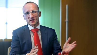 Daman chief executive Dr Michael Bitzer says the use of Emirates ID as a means of identification could help reduce abuse and misuse. Delores Johnson / The National