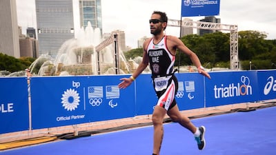 Abdulrahman Al Hosani hopes to represent the UAE in the Olympics. Courtesy Abdulrahman Al Hosani