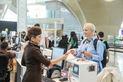 Etihad Airways is gearing up for its busiest ever summer travel period. Photo: Abu Dhabi Airport