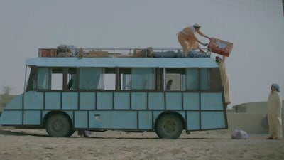 A scene from Murk Light, a short Emirati movie directed by the Iraqi filmmaker Yasir Al Yasiri. Courtesy twofour54.