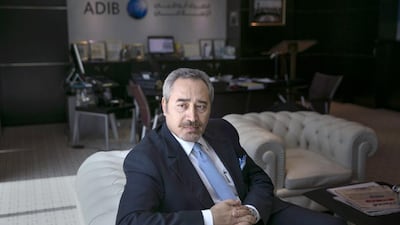 Tirad Al Mahmoud, the chief executive of Abu Dhabi Islamic Bank. Silvia Razgova / The National