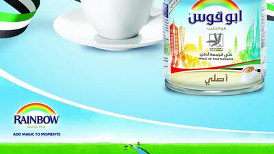Rainbow Milk releases a special limited edition can to celebrate UAE National Day. Courtesy FrieslandCampina Middle East