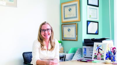 Lisa Laws, life coach and hypnotherapist, says some people need a bit of chaos to function effectively. Reem Mohammed / The National