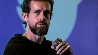 Twitter CEO Jack Dorsey addresses students during a town hall at the Indian Institute of Technology (IIT) in New Delhi, India, in 2018. Reuters