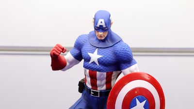 Captain America figurine. Chris Whiteoak / The National