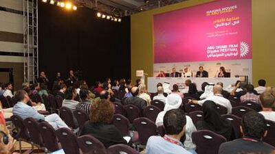 Film industry insiders at the Fairmont Bab Al Bahr discuss Abu Dhabi as a location for making movies.