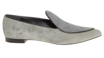 shoes: Pony skin flats, Dh1,122, Proenza Schouler at Boutique 1.