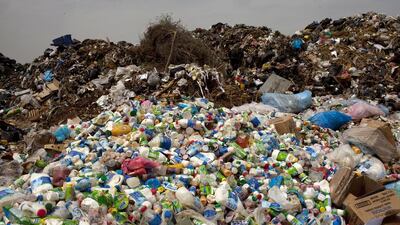 Food waste in Abu Dhabi accounts for 55 per cent of all household waste, placing huge pressure on local landfills. Christopher Pike / The National