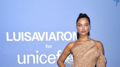 Shanina Shaik attends the Unicef Summer Gala on August 9, 2019 in Porto Cervo, Italy. Getty Images