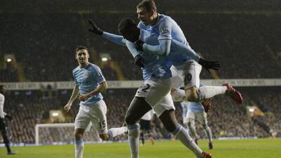 Manchester City demolished Tottenham Hotspur at White Hart Lane on Wednesday night. Matt Dunham / AP Photo