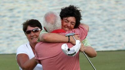 2009 – SANDS OF TIME Having won the 1993 event, Wayne Westner was a tournament regular until 2004, then suddenly went AWOL. Invited back five years later for the 20th anniversary – which McIlroy won – curious organisers asked where he had been, since past champions are exempt until age 50. The answer was simple: Westner, then 47, did not realise he was free to play. 2005 – FIRST-CLASS ELS After enjoying a day at the races in Johannesburg, a tardy Ernie Els had to take a seat in economy on his flight to Dubai, because the first-class compartment was sold out. When offered a five-star menu in his coach seat, he accepted on one condition: That the entire row received the same meal. The airline agreed. 2001 – WOODS FINALLY TRIPS This one had truly global shock value. Coming off a nine-win season in the US, Tiger Woods hit his approach shot into the water on the last hole of the 2001 Desert Classic to lose by two shots to playing partner Thomas Bjorn. At the pinnacle of his record-shattering form, Woods had blown a rare 54-hole lead, yet would complete the “Tiger Slam” 10 weeks later at the Masters.