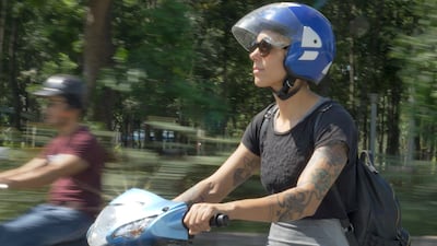 A still from 'High Flying Jade' a film by Katherine Sweetman, screening at Beirut International Women Film Festival this week. High Flying Jade Film