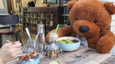 The idea behind the teddy bears came from playtime with Leon Cheung and Ingrid Alexandra's one-and-a-half-year-old daughter Alessya. Courtesy of Healthy Little Secrets