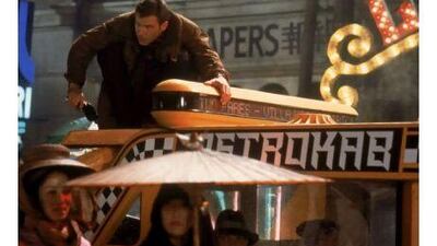 Harrison Ford in a scene from the original 1982 Blade Runner. Now Ridley Scott, the director, is promising a new version he says will not be a remake. A reader asks: Then why call it the same thing? Courtesy Warner Bros.