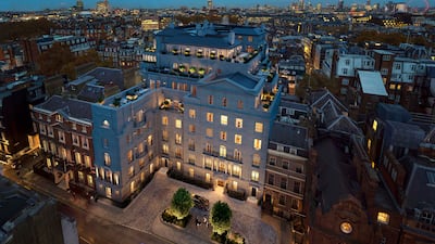 1 Mayfair developed by Caudwell is the jewel in the crown of South Mayfair's regeneration, where the penthouse are expected to be sold for around £200 million. Photo: Caudwell
