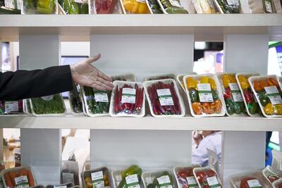 Abu Dhabi Investment Office is investment in AgTech companies is expected to create hundreds of high-skilled jobs over the next three years. Reem Mohammed / The National.