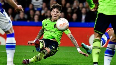 Alejandro Garnacho - 8 Big shout to start him in such a big game, but he ran at players and on to Ronaldo’s well-weighted pass to score his first goal for the club after 17 minutes. Quick, exciting. AP