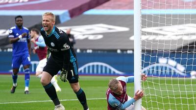 LEICESTER RATINGS: Kasper Schmeichel 6 – Made some routine saves. He couldn’t do much about the first strike from Lingard and despite making himself big for the second and third goals, he was well beaten for those too. Getty