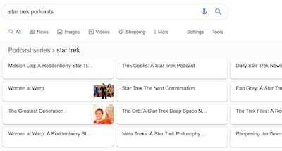 star trek podcasts