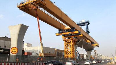 Infrastructure investments needed in the kingdom are forecast at US$613 billion, but current investment trends are estimated at $499bn, according to a a report from the Global Infrastructure Hub. Faisal Al Nasser / Reuters