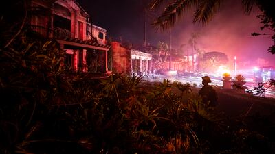 The wildfire prompted emergency evacuations. EPA