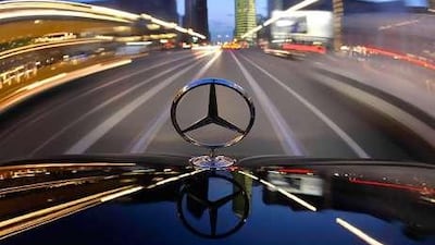 Aabar Investments owns a 9.1 per cent in Daimler, the maker of the Mercedes-Benz cars.