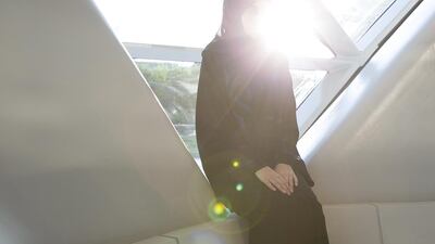 Hasna suffered from trichotillomania – she compulsively pulled out her hair – and had to battle through her affliction alone, but she has vowed to seek help if she relapses. Mona Al Marzooqi / The National