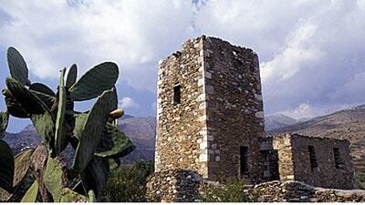 The centuries-old stone towers of the inner Mani stand testimony to the turbulent history of the Maniots.