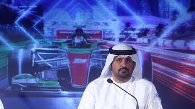 Al Tareq Al Ameri, chief executive of Yas Marina Circuit. Delores Johnson / The National