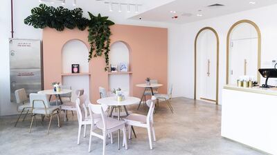 A few weeks after the opening, Shamma Al Ali had to close the bakery as a precautionary measure due to the spread of the virus. Reem Mohammed / The National