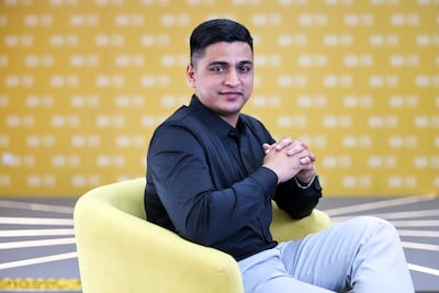 Tayab Khan plans to build a better future for his family with his Dh6 million winnings. Victor Besa / The National