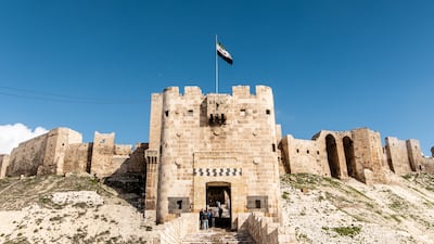The Citadel of Aleppo. Air Arabia Abu Dhabi is launching direct flights between the UAE capital and the Syrian city from July. Getty Images