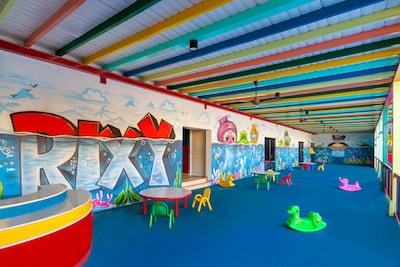Rixy Kids Club offers activities for all ages. Photo: Rixos Bab Al Bahr