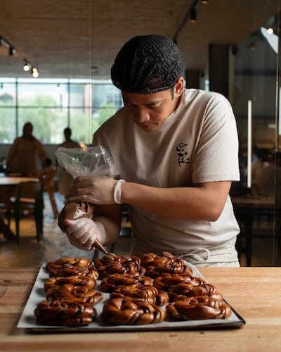 Suppliers and ingredients are carefully chosen to produce the best products, including chocolate babkas at Bkry. Photo: Franco Borromeo