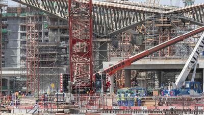 The Metro station next to the main part of the site.