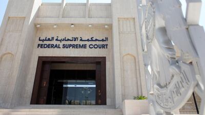 June 2, 2010 / Abu Dhabi / (Rich-Joseph Facun / The National)The Federal Supreme Court building in Abu Dhabi, photographed in 2010. Rich-Joseph Facun / The National