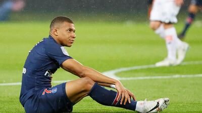 While he has scored plenty of goals for Paris Saint-Germain this season to help them win Ligue 1 again, Kylian Mbpappe's frustrations are becoming more visible. AP Photo