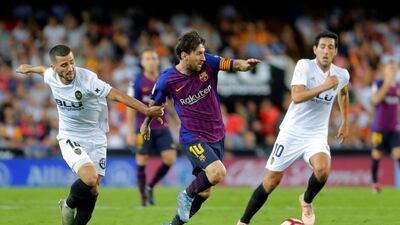 Lionel Messi's Barcelona are not in the lead, nor are rivals Real Madrid. Hence, the Primera Liga is making for exciting viewing. Reuters