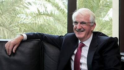 Gerald Lawless lead tourism and hospitality strategy at Dubai Holding. Satish Kumar / The National